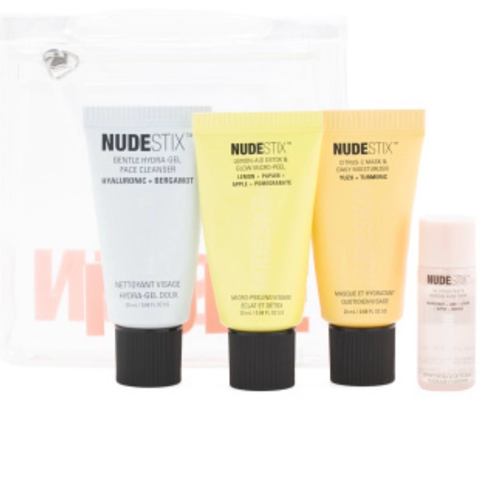 NUDESTIX Skincare Trio + Mini Cleanser Set - NEW limited